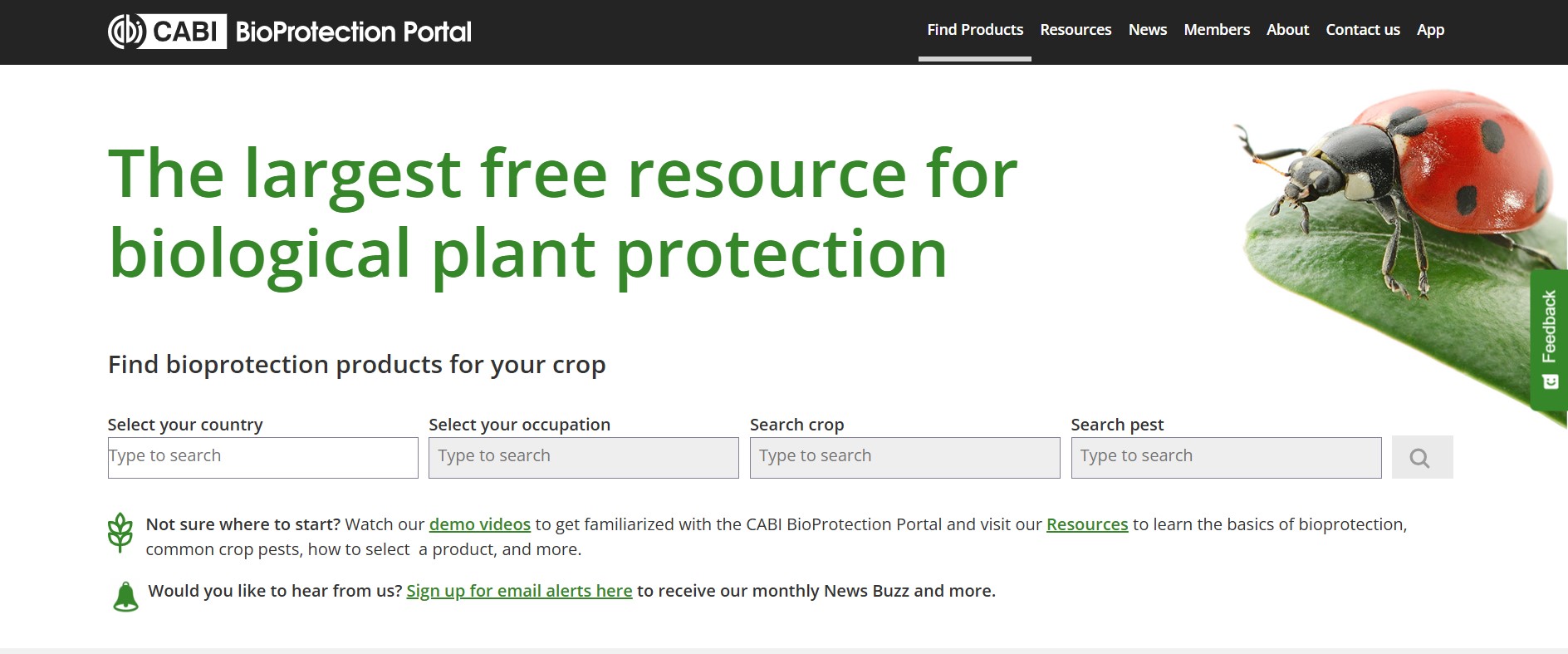 T. Stanes Partners with CABI BioProtection Portal